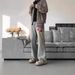 Vintage Embroidered Distressed Bootcut Jeans For Men & Women – High Waist Retro Denim Pants With Flared Hem_mkmklike.com