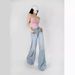 Trendy Girl Closet European And American Style Retro Mid-Low Waist Wide-Leg Loose Non-Stretch Elegant Versatile Denim Floor-Length Pants_mkmklike.com