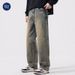 Nordmann MUCHU Clothing | 2025 Autumn Winter New American Retro Distressed Washed Jeans Men's Plus Size Wide Leg Pants_mkmklike.com