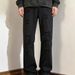 Men's Clothing Men's Ripped Wide Leg Jeans Hip Hop Loose Straight Leg Pants Spring Autumn Lazy Style Outerwear_mkmklike.com