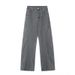 Deconstructed Cargo Men's Spring Summer American High Street Jeans Cool Loose Scimitar Straight Pants_mkmklike.com