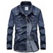 Men's Clothing Spring And Autumn New Denim Shirt Casual Long Sleeve Shirt Loose Men_mkmklike.com