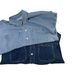 Retro Solid Color Long Sleeved Denim Shirt, Men's And Women's Trendy Brand Street Loose Workwear Shirt_mkmklike.com