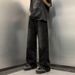 Men's Retro Heavy Duty Water Washed Straight Leg Jeans Two Tone Hip Hop Style High Street American Fashion For Men And Women_mkmklike.com