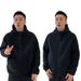 Autumn Winter New High-end Fleece Warm Comfortable Zipper Unisex Hooded Jacket_mkmklike.com