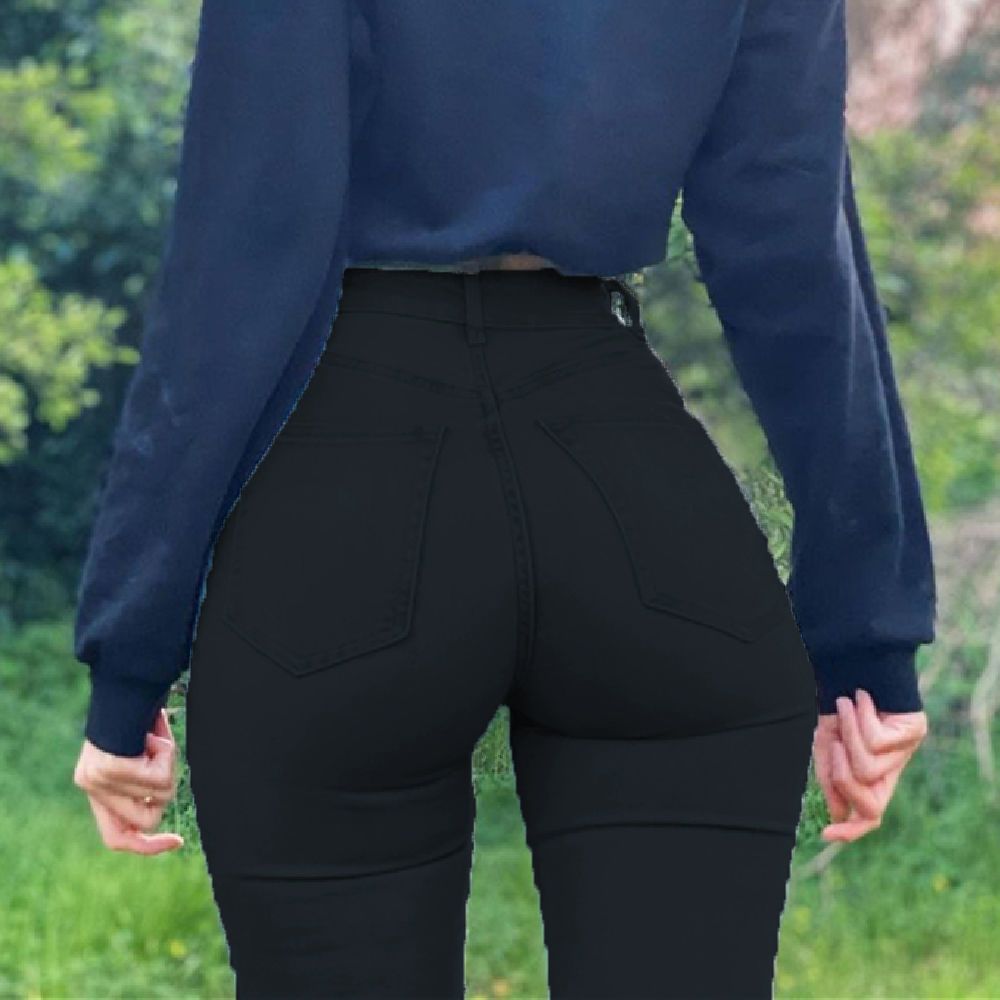 Women's Clothing Sexy Buttocks High Waist And Abdomen Stretch Jeans_mkmklike.com