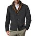 's New Spring And Autumn Cross-border Men's American Retro Michigan Work Jacket With A Turn-down Collar, Casual_mkmklike.com