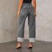 New Elastic Straight Jeans Women's Quality Retro Curling High Waist Trousers_mkmklike.com