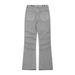 Distressed Washed Slightly Jeans For Men Heavy-duty Pleated Design American Style Trendy Frayed Wide-leg Flared Pants_mkmklike.com