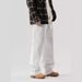Men's Clothing High Street White Straight Jeans Cleanfit Wide Leg Long Pants_mkmklike.com