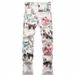 Pulse 2025 New European And American Style Animal Digital Print Men Slim Fit Floral Fashion Straight Casual Denim Long Pants_mkmklike.com
