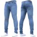 Slim Fit Men's Jeans - Stretch Denim Pants For Casual & Streetwear Style | Multiple Colors & Sizes (S-XXXL)_mkmklike.com