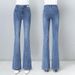 Women's High-waisted Flared Jeans, Slimming For Spring, Autumn, And Winter, Casual Long Pants With A Nice Drape_mkmklike.com