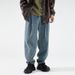 Men's Retro Washed Distressed Harem Jeans American High Street Style Loose Casual Pants Simple Basic Versatile_mkmklike.com