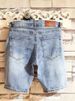 Men's Clothing Leg Elastic Summer New Blue Ripped Men's Versatile Simple Five Point Jeans_mkmklike.com