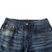 European And American High Street Men's Jeans Men's Style Washed And Whitened Cat Whisker Trendy Brand Loose Versatile New Men's Pants_mkmklike.com