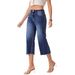 New Women's Casual Slim Fit Straight Leg Jeans Versatile High Waist mid Rise Denim Pants European American Style 80085 Archer0603 2025 Hot Selling_mkmklike.com