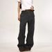 Men's High Street Distressed Jeans – Relaxed Straight Leg Cargo Pants With Vintage Wash (S-XXXL)_mkmklike.com