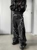 2025 American Style Niche Design Embroidered Lightning Loose Jeans Men And Women Casual Street Straight Mopping Trousers_mkmklike.com