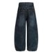 Millennial Hot Girl Star Frayed Jeans Unisex 2025 New Subculture Loose Wide-Leg Scimitar Pants_mkmklike.com