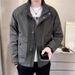 Clothing 2024 New Men's And Autumn Trendy Fashionable Stylish Top High-end Workwear Spring Casual Jacket_mkmklike.com