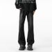"Men's Smoky Gray Vintage Jeans – Oversized Wide-Leg Trousers (90s Streetwear, High-Waisted Drop-Crotch, Ultra-Drape Silhouette)"_mkmklike.com