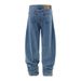 American High Street Washed Jeans For Men Split Patchwork Loose Banana Wide Leg Harem Skinny Long Pants_mkmklike.com