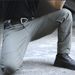 Pants, Trousers, Gray Slim-fitting Straight Spring Men's Wholesale Casual Plain Color Customization, Sample Customization Process_mkmklike.com