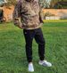 Hose Herren Chino Cargo Hose Jogginghose Herren Baumwolle Sporthose Casual Freizeithose Elastische Taille Mit Kordelzug Sweatpants Herren Mit Taschen_mkmklike.com