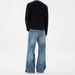 Men's Clothing Retro Washed Distressed Denim Jeans High Waisted Wide Leg Loose Fitting Floor Length New Summer Style Fashion_mkmklike.com