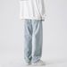 Men's Relaxed Fit Straight Leg Jeans | Comfort Stretch Denim Pants For Casual & Daily Wear Comfort Stretch Fabric_mkmklike.com