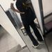 Nordmann American Style Scimitar Black Jeans Men's Casual Long High Street Trendy Brand Vibe Versatile Slim Straight Flared Pants_mkmklike.com