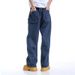 Nordmann Dark Blue Jeans Men's Straight Leg Loose Fit Autumn Winter Washed Retro Xintang 2025 New Casual Pants_mkmklike.com