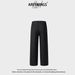 Retro Black Flared Jeans For Men – Vintage-Inspired Stretch Denim Pants (S-XXL, Button Fly, Slim Bootcut)_mkmklike.com