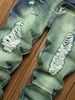 Men's Clothing European And American Foreign Trade Multi Process Slim Fit Hole Fashion High Street High Quality Men's Stretch Jeans_mkmklike.com