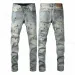 Mens Purples Denim Designer Jeans Men Black Pants High-End Quality Straight Ripped Biker Jean Slim Fit Motorcycle_mkmklike.com