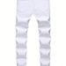 Men's Slim Fit Casual Jeans Loose Trousers Versatile Trendy American Style Simple Denim_mkmklike.com
