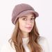 Hot Sale Womens Winter Bonnet Girls Cable Knitted Warm Newsboy Cabbie Beret Cloche Casual Bucket Bowler Hat Skull Beanie With_mkmklike.com