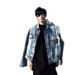 Short Shoulder Padded Denim Jacket For Men, New High Street And Cool Workwear Jacket For Men_mkmklike.com