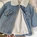 Girls Denim Dress Fleece Lined Thickened Long Warm Winter Jacket Baby Girls Clothing Relaxed Everyday Wear Versatile Comfortable Feshion Trend_mkmklike.com