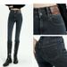 Skinny Jeans For Women Spring Autumn 2025 New High Waist Slim Fit Bootcut Pants Nine-point Pencil Leggings_mkmklike.com