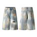 Men's Clothing Street Jeans Loose Shorts_mkmklike.com