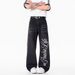 Men's American Style Premium Denim Jeans Spring Trendy Washed Distressed Retro Straight Leg Casual Loose Fit Versatile Long Pants_mkmklike.com