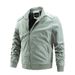 Men's Clothing Thin Jacket Spring and Autumn Coat Men's Large Size Casual Windbreaker Style_mkmklike.com