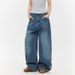 Tassel Ripped Jeans Men's Summer New Loose Straight Washed Old High Street Street Wide Leg Long Pants Trend_mkmklike.com