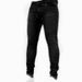 Men's Classic Straight Jeans - 90% Cotton Stretch Denim, Mid-Rise With Zip Fly, Washed Black/Deep Blue/Light Blue (S-3XL)_mkmklike.com