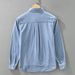 Artistic Men's Denim Long Sleeved Shirt New Fashion Versatile Casual Loose Top_mkmklike.com