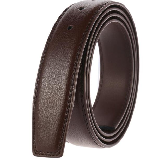 HOT Automatic Belts No Buckle Men Fashion Casual High Quality Belt Male Genuine Leather Brand Waistband_mkmklike.com