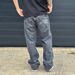 Men's American Vintage Heavy Washed Denim Jeans – Relaxed Straight Fit High Street Casual Trousers_mkmklike.com