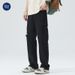 Nordmann Muqiu Clothing | 2025 Summer New Black High Street Ripped Jeans Men's Trendy American Straight Long Pants_mkmklike.com